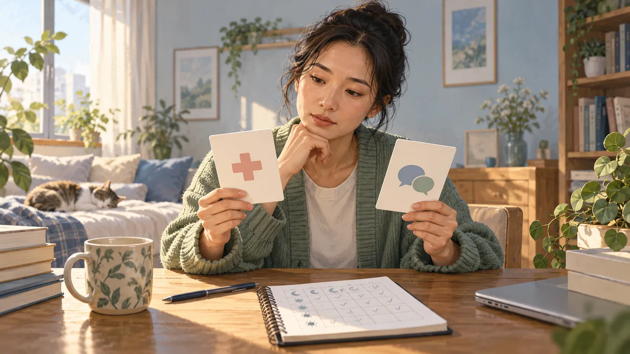 情绪低落又睡不好，先找咨询师还是去医院？
